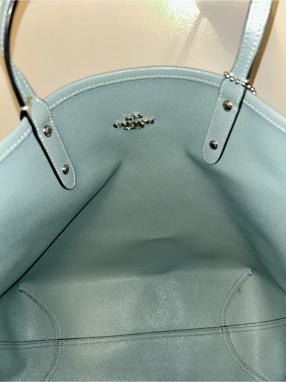 Coach Reversible City Tote with “Owltini”Party Owl Print. Super fun!!! - Picture 13 of 16
